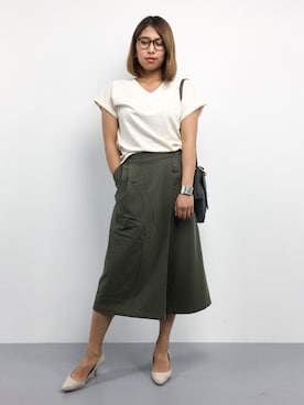 NASSANさん（レディース・165cm）の夏コーディネート