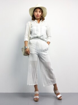 NASSANさん(レディース・165cm)の夏コーディネート