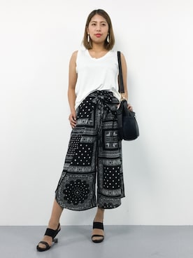 NASSANさん（レディース・165cm）の夏コーディネート