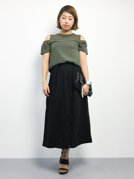 NASSANさん（レディース・165cm）の夏コーディネート