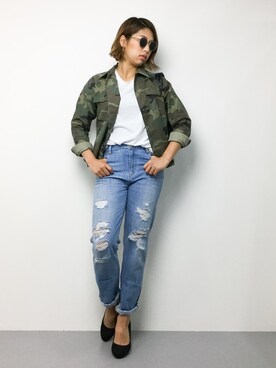 NASSANさん(レディース・165cm)の夏コーディネート