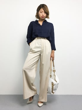 NASSANさん(レディース・165cm)の秋コーディネート