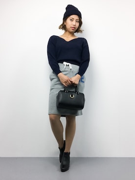 NASSANさん(レディース・165cm)の秋コーディネート