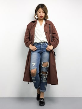 NASSANさん（レディース・165cm）の秋コーディネート