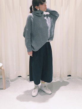 DIさん（レディース・156cm）の秋コーディネート