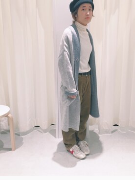 「PAR ICI（パーリッシィ）のアイテム（その他アウター）」を使った、DIさん（レディース・152cm）の秋コーディネート