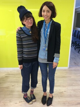 MINORIさん（レディース・163cm）の冬コーディネート