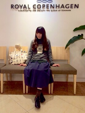 MINORIさん（レディース・163cm）の冬コーディネート