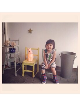 fuanさん（キッズ・90cm）の秋コーディネート