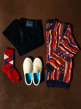 Mash・P・Yellさん(メンズ・178cm)の冬コーディネート