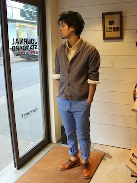 JOURNAL STANDARD PRESSさん(メンズ・178cm)の春コーディネート