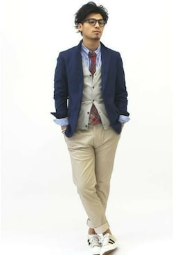 JOURNAL STANDARD PRESSさん（メンズ・178cm）の春コーディネート
