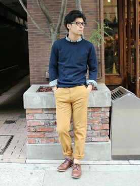 JOURNAL STANDARD PRESSさん（メンズ・178cm）の春コーディネート