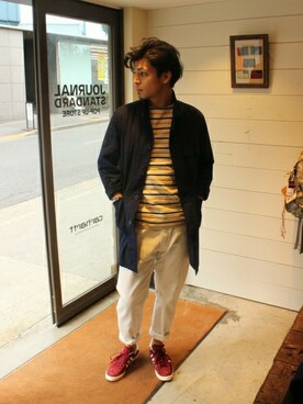 JOURNAL STANDARD PRESSさん（メンズ・178cm）の春コーディネート