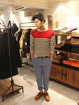 JOURNAL STANDARD PRESSさん(メンズ・178cm)の春コーディネート