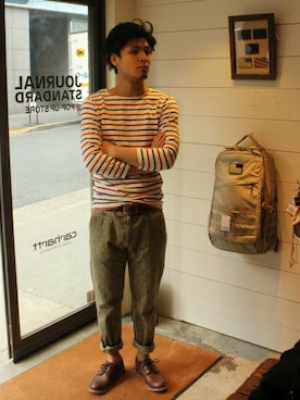 JOURNAL STANDARD PRESSさん（メンズ・178cm）の春コーディネート