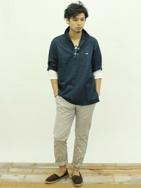 JOURNAL STANDARD PRESSさん（メンズ・178cm）の春コーディネート