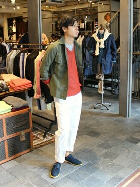 JOURNAL STANDARD PRESSさん（メンズ・178cm）の春コーディネート