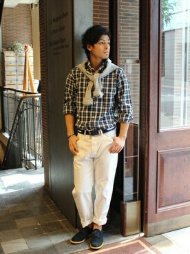 JOURNAL STANDARD PRESSさん（メンズ・178cm）の春コーディネート