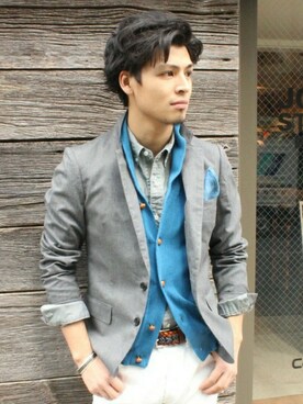 JOURNAL STANDARD PRESSさん（メンズ・178cm）の春コーディネート