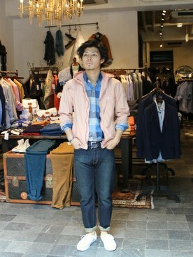 JOURNAL STANDARD PRESSさん（メンズ・178cm）の春コーディネート