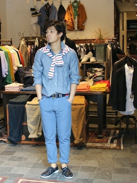 JOURNAL STANDARD PRESSさん（メンズ・178cm）の春コーディネート