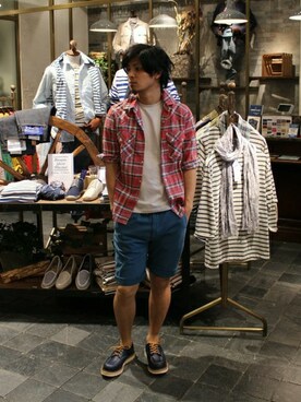 JOURNAL STANDARD PRESSさん（メンズ・178cm）の春コーディネート