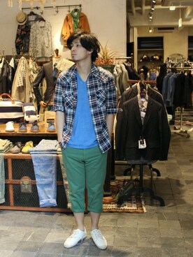 JOURNAL STANDARD PRESSさん（メンズ・178cm）の春コーディネート