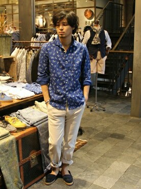 JOURNAL STANDARD PRESSさん（メンズ・178cm）の春コーディネート