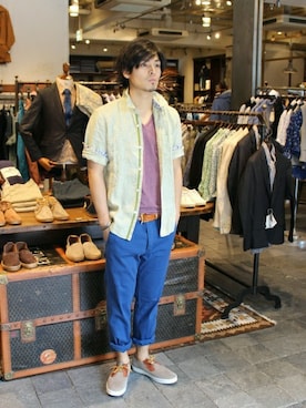 JOURNAL STANDARD PRESSさん（メンズ・178cm）の春コーディネート