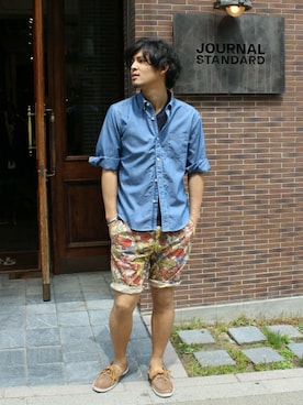 JOURNAL STANDARD PRESSさん（メンズ・178cm）の春コーディネート