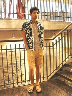 JOURNAL STANDARD PRESSさん（メンズ・178cm）の夏コーディネート