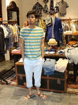 JOURNAL STANDARD PRESSさん（メンズ・178cm）の夏コーディネート