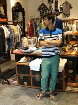 JOURNAL STANDARD PRESSさん（メンズ・178cm）の夏コーディネート