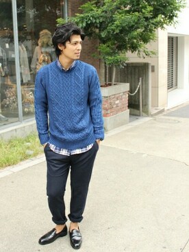 JOURNAL STANDARD PRESSさん（メンズ・178cm）の秋コーディネート