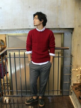 JOURNAL STANDARD PRESSさん（メンズ・178cm）の秋コーディネート