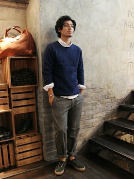 JOURNAL STANDARD PRESSさん（メンズ・178cm）の秋コーディネート