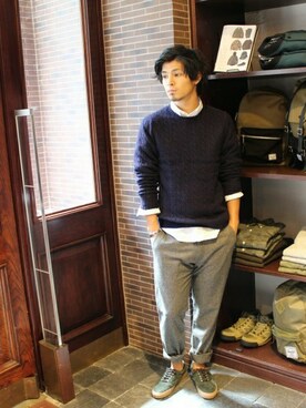 JOURNAL STANDARD PRESSさん（メンズ・178cm）の秋コーディネート