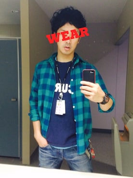 atsushiさん(メンズ・172cm)の夏コーディネート