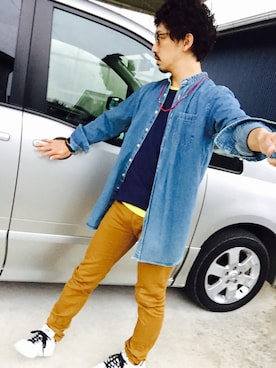 atsushiさん（メンズ・173cm）の夏コーディネート