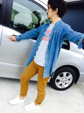 atsushiさん（メンズ・173cm）の秋コーディネート