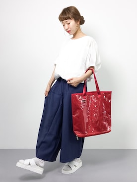りっぴーさん(レディース・154cm)の夏コーディネート