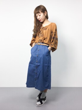 りっぴーさん（レディース・154cm）の夏コーディネート