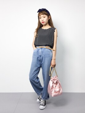 りっぴーさん（レディース・154cm）の夏コーディネート