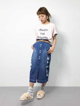 りっぴーさん(レディース・154cm)の夏コーディネート
