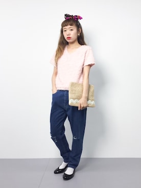 りっぴーさん（レディース・154cm）の夏コーディネート