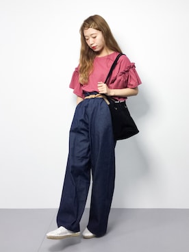 りっぴーさん（レディース・154cm）の夏コーディネート