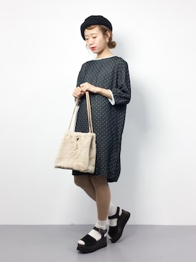 りっぴーさん（レディース・154cm）の秋コーディネート