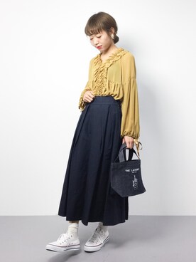 りっぴーさん（レディース・154cm）の秋コーディネート