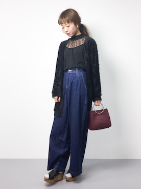 りっぴーさん（レディース・154cm）の秋コーディネート